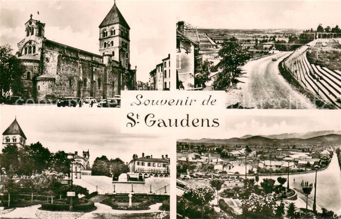 Saint-Gaudens Eglise Collegiale Route Nationale de Tarbes Entree du Jardin de l’