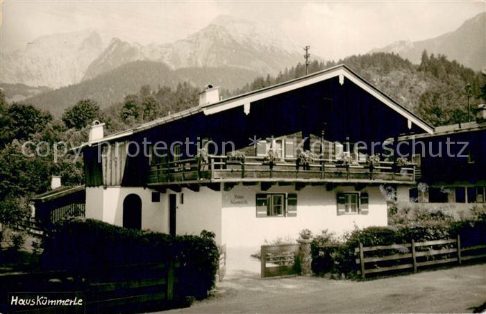 BERCHTESGADEN Bayern Haus Kuemmerle