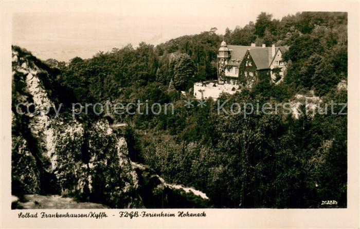 Bad Frankenhausen FDGB Ferienheim Hoheneck