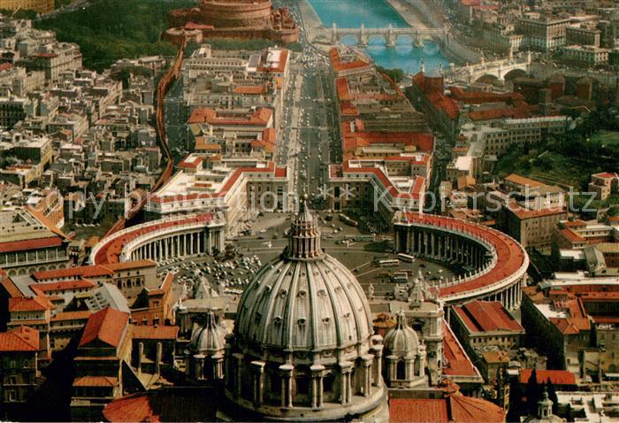 Vaticano Citta del Vaticano Piazza S Pietro Veduta aerea