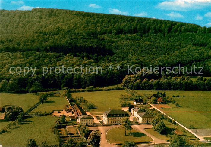 Springe Deister Jagdschloss und Jaegerlehrhof Fliegeraufnahme