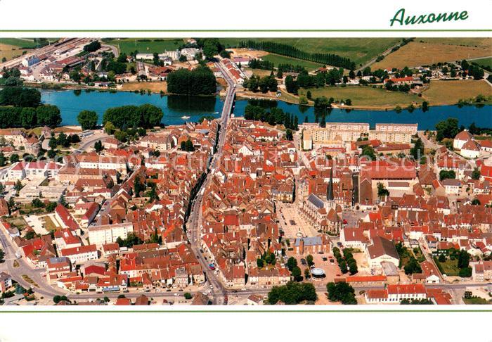 Auxonne Vue aerienne