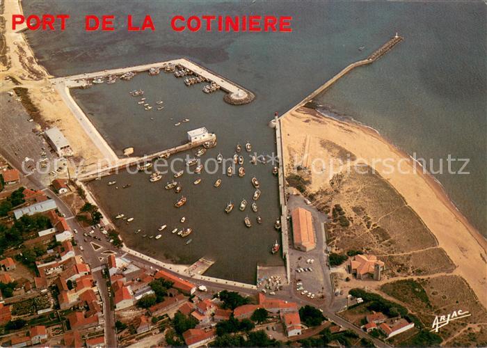 Ile d Oleron Port de la Cotiniere Vue aerienne