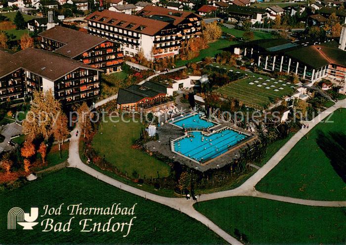 Bad Endorf Jod Thermalbad Fliegeraufnahme