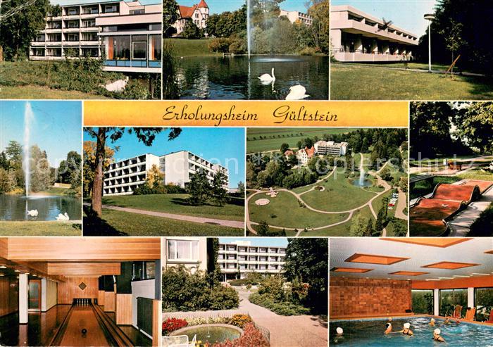 Herrenberg Wuerttemberg Erholungsheim Gueltstein Teilansichten Kegelbahn Minigol