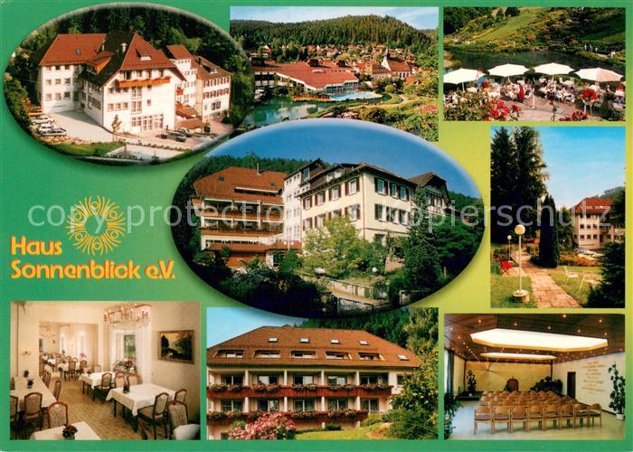 Bad Teinach-Zavelstein Haus Sonnenblick Christl Erholungsheim Panorama Gastraeum