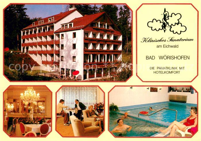 Bad Woerishofen Klinisches Sanatorium Gastraeume Hallenbad