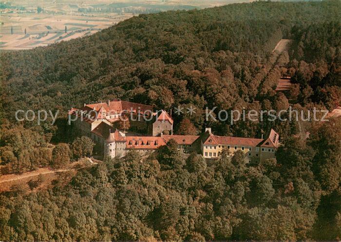 Roedelsee Schloss Schwanberg Fliegeraufnahme