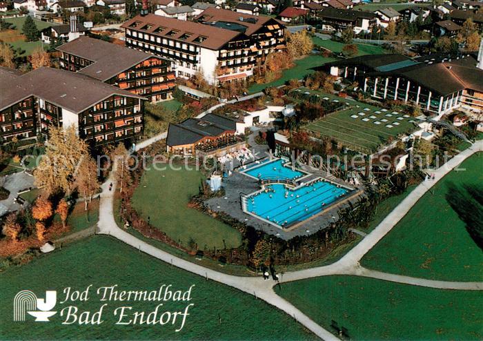 Bad Endorf Jod Thermalbad Fliegeraufnahme