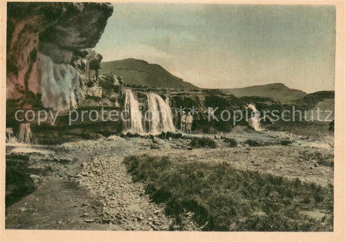 Kislovodsk Wasserfall bei berg Lermantova