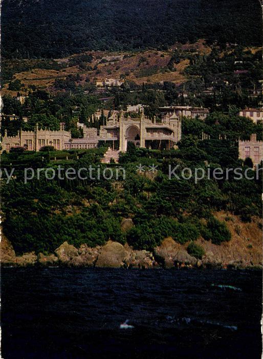 Krim Crimea Alupkinskej Palast Museum