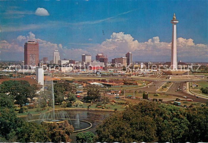 Jakarta Aerial view of National Monument