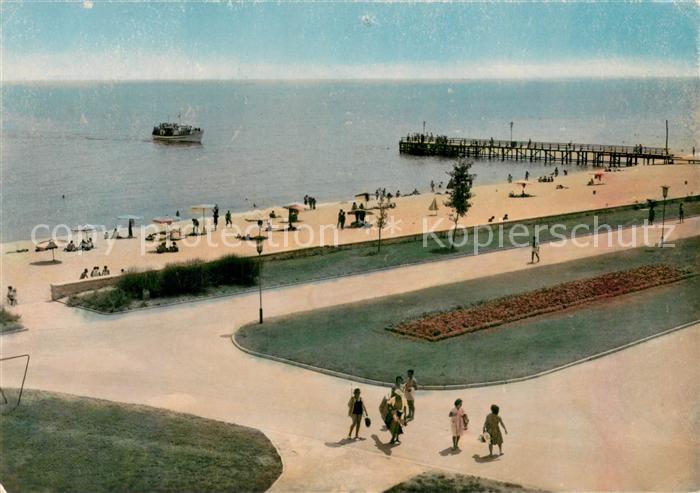 Varna Warna Bulgaria Goldener Sand Ansicht