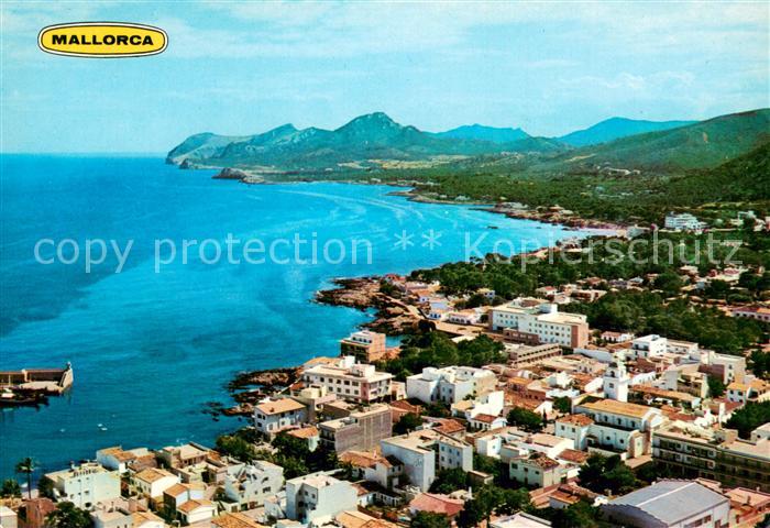 Cala Ratjada Mallorca Vista parcial aerea