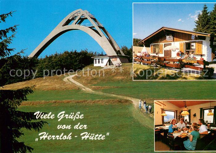 Winterberg Hochsauerland Herrloh Huette Gaststube Sprungschanze