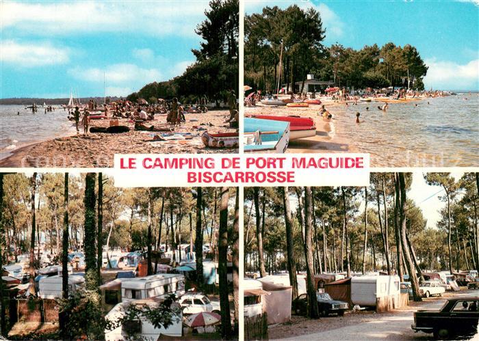 Biscarrosse Landes Camping de Port Maguide Strandpartien