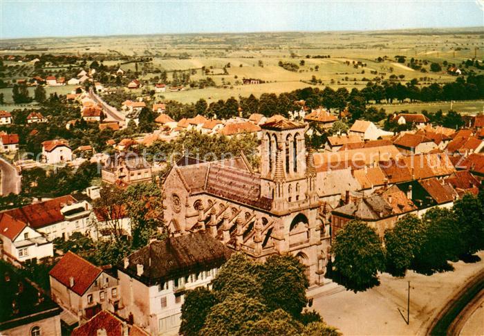 Phalsbourg Eglise Vue aerienne