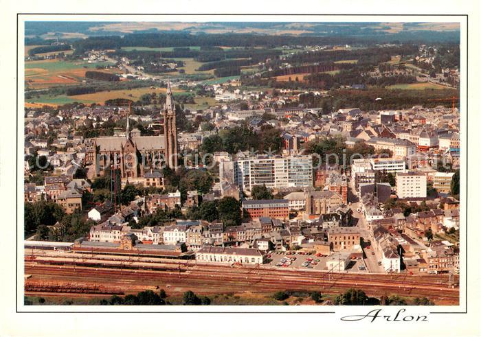 Arlon Wallonie Vue aerienne L'Eglise