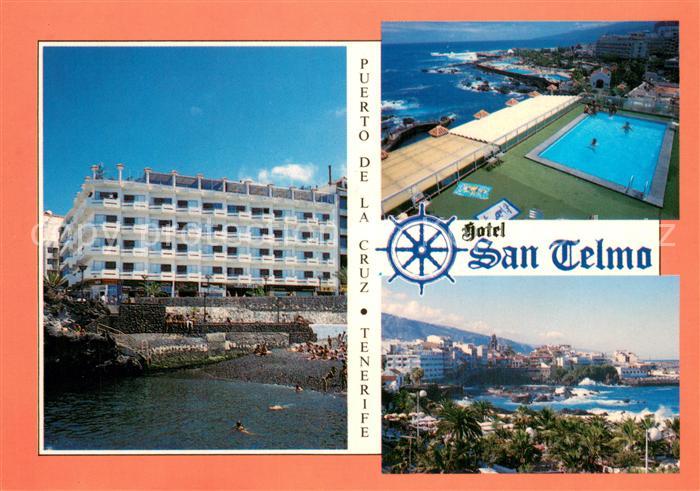 Puerto-de-la-Cruz Hotel San Telmo Pool Strandpartien