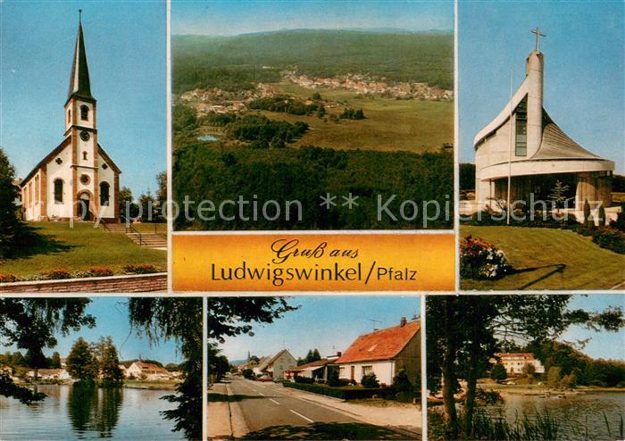 Ludwigswinkel Kirchen Panorama Seepartien Strasse