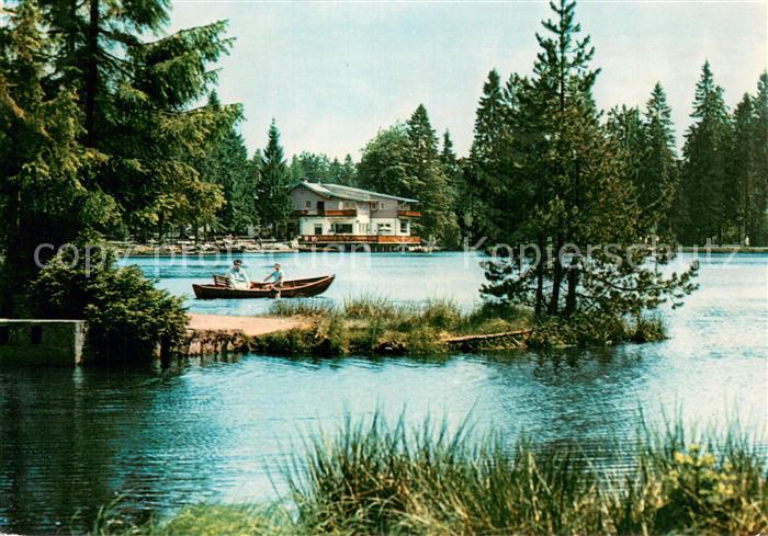 Neubau Fichtelberg Rasthaus am Fichtelsee Waldbad