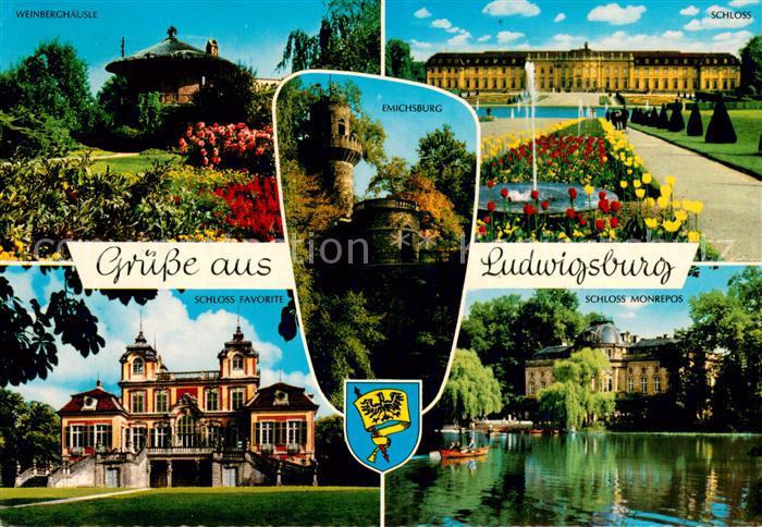 Ludwigsburg Wuerttemberg Weinberghaeusle Schloss Emichsburg Schloss Favorite Sc