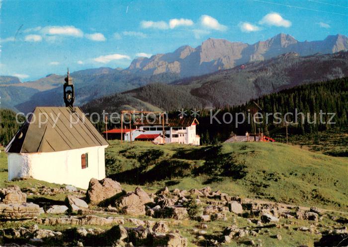 Reit Winkl Alpengasthof und Unterkunftshaus Winkmoosalm Kapellchen