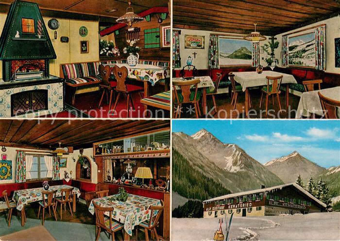 Oberjoch Alpgasthof Kematsried Gastraeume