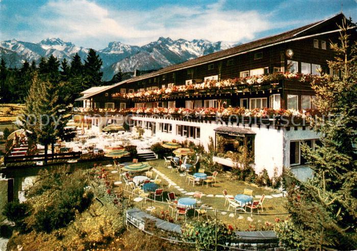 Sonthofen Oberallgaeu Kur und Sporthotel Allgaeuer Berghof