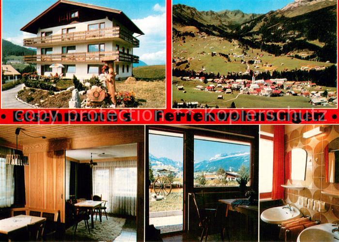 Riezlern Kleinwalsertal Vorarlberg Ferienwohnungen Etschmann Zimmer Bad Panorama
