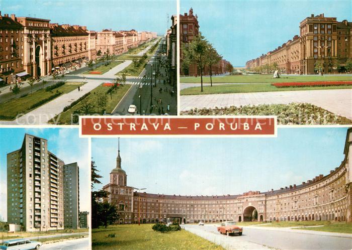 Poruba Leninova trida Vezovy dum a Namesti 9 kvetna