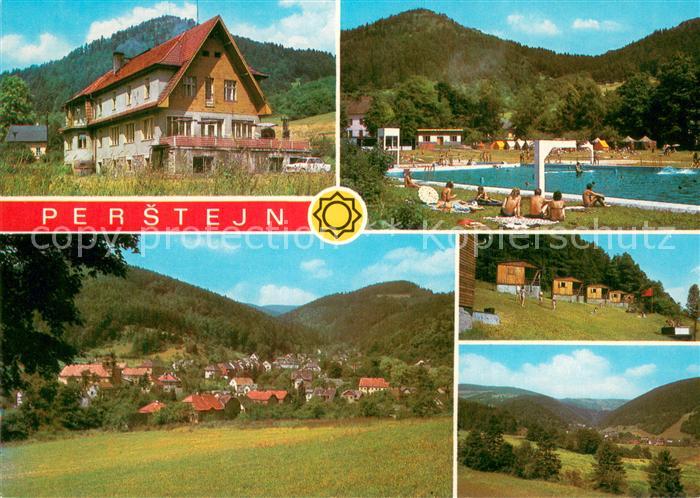 Perstejn Puerstein Krusnich hor Cesky Meran Slouzi Hotel Meran Hotelu je koupali