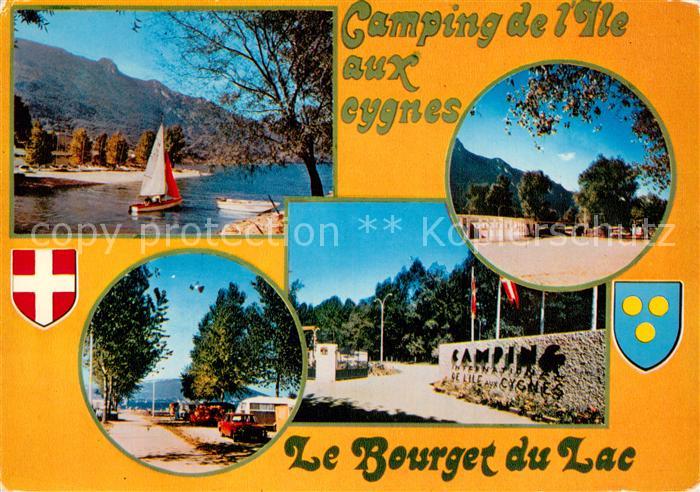 Le Bourget-du-Lac Savoie Camping International de l’Ile aux Cygnes