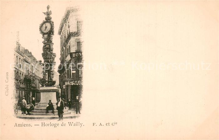 Amiens 80 Horloge de Wailly