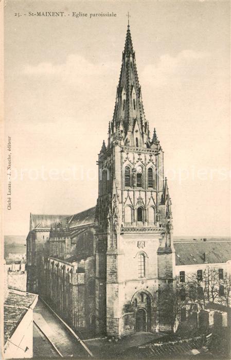 Saint-Maixent-l Ecole Eglise paroissiale