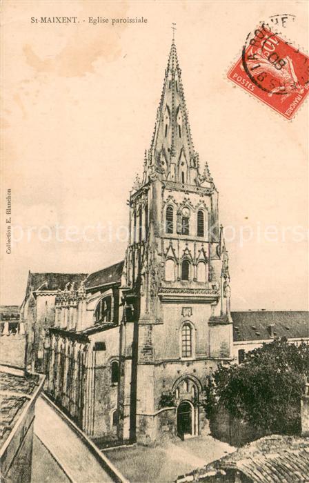 Saint-Maixent-l Ecole Eglise paroissiale