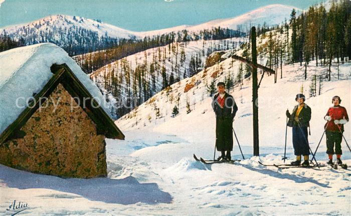 Beuil les Launes 06 Sports d hiver Chapelle vue de la Route de Beuil a Valberg