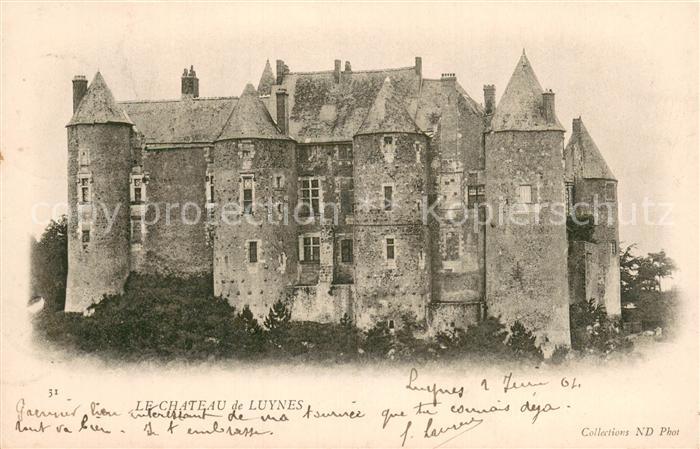 Luynes 37 Indre-et-Loire Chateau Schloss