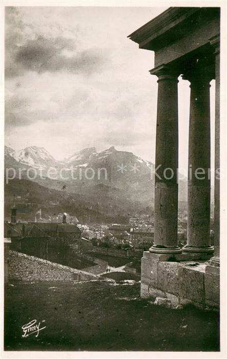 Chambery 73 vu du Calvaire de Lémenc