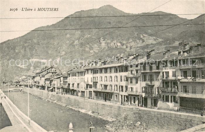 Moutiers 73 d Albertville Bords de l Isère