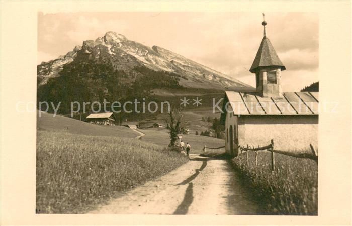 La Clusaz 74 Chapelle de Gotty Paysage Alpes