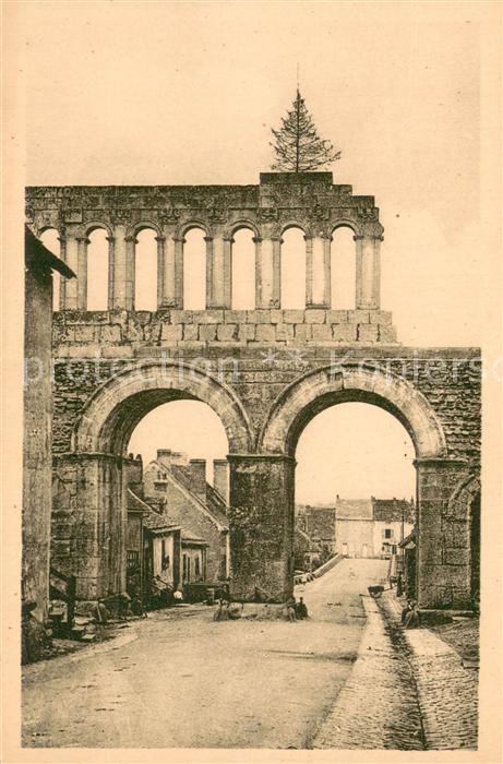 Autun 71 Porte d Arroux Epoque Romaine