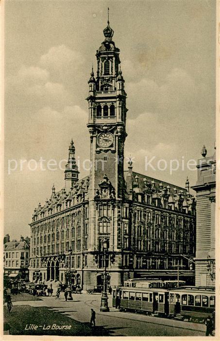 Lille 59 La Bourse Tram