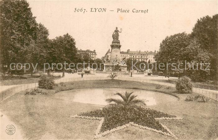 Lyon France Place Carnot Monument Denkmal