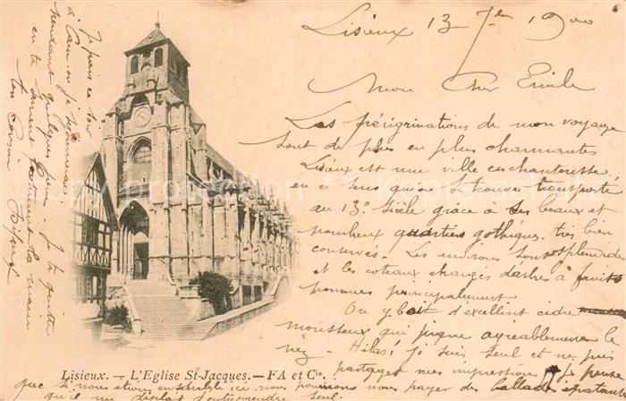 Lisieux 14 Eglise Saint Jacques