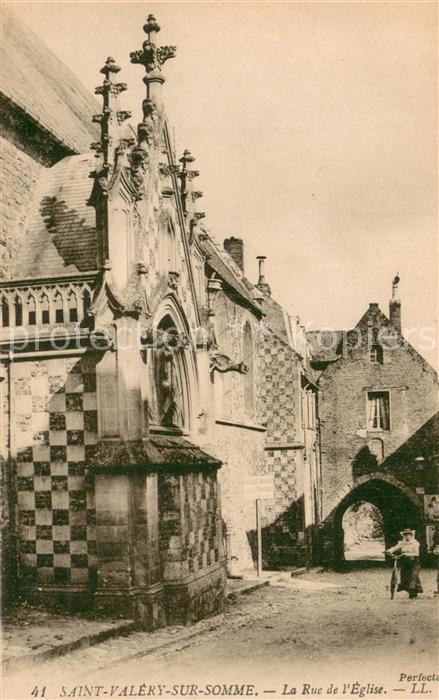 Saint-Valery-sur-Somme Rue de l Eglise