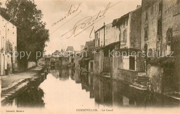 Gerbeviller la Martyre Le Canal