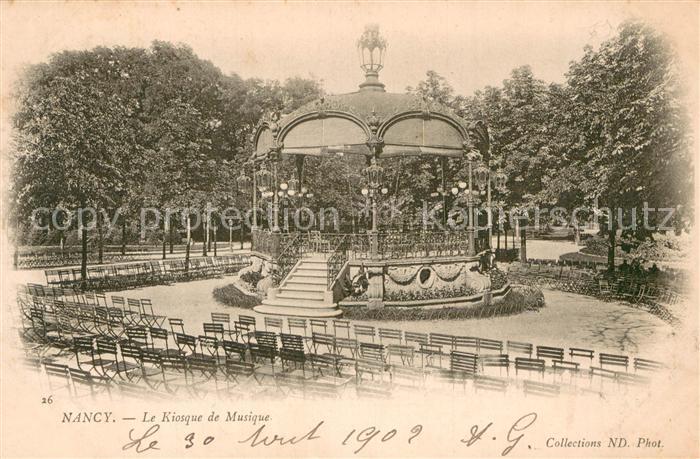 Nancy 54 Kiosque de musique