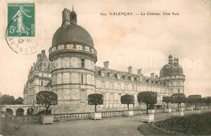 Valencay 36 Chateau côté sud Schloss