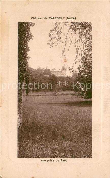 Valencay 36 Chateau vu prise du parc